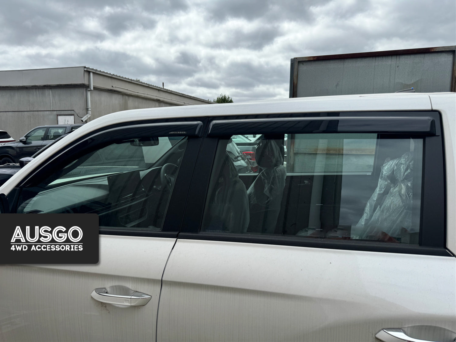 Luxury Weather Shields for KGM SsangYong Musso 2018-Onwards