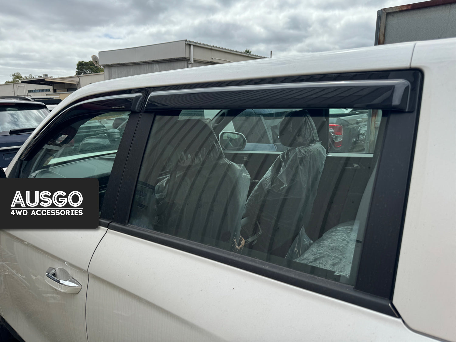 Luxury Weather Shields for KGM SsangYong Musso 2018-Onwards
