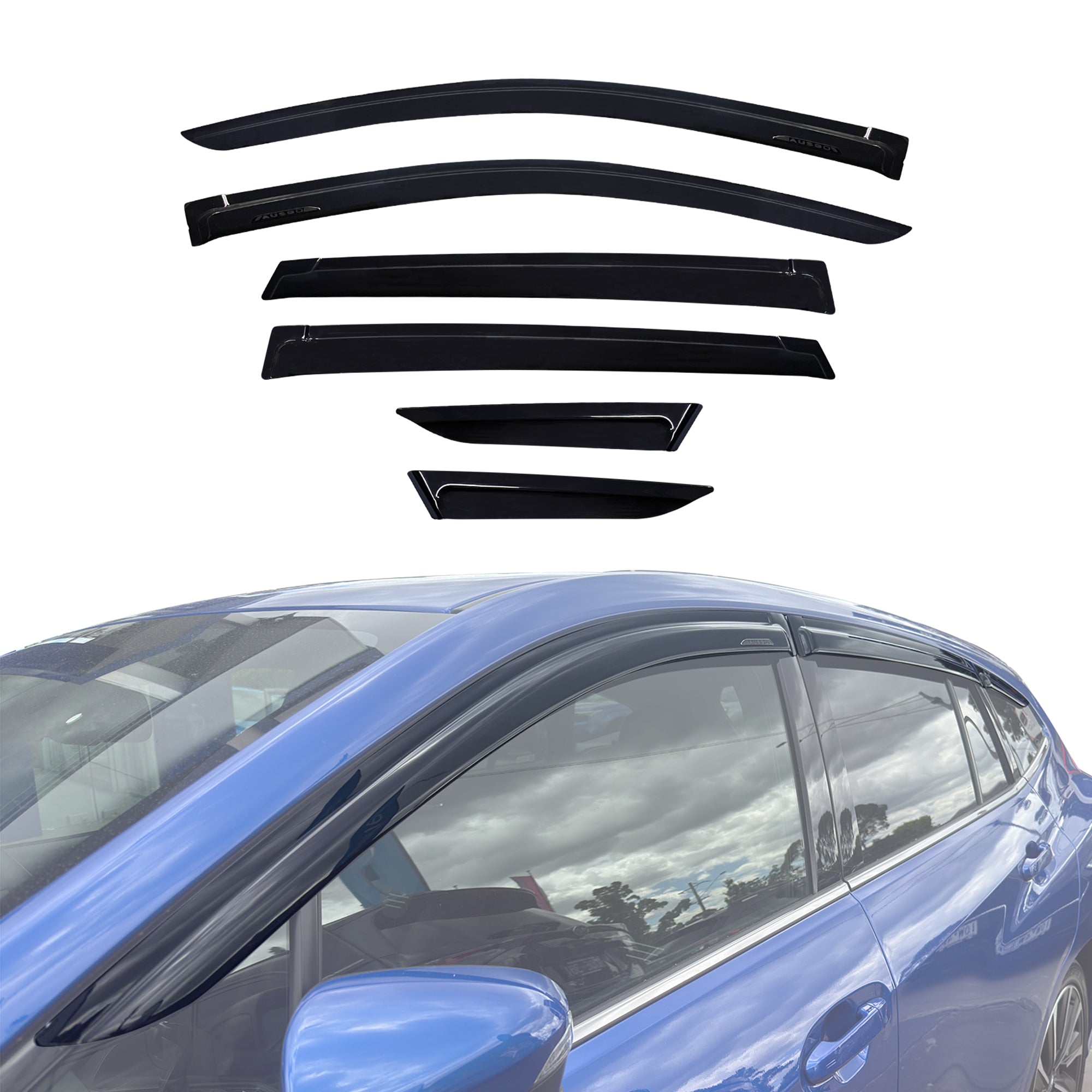 Luxury Weather Shields for Subaru WRX Wagon 2022-Onwards