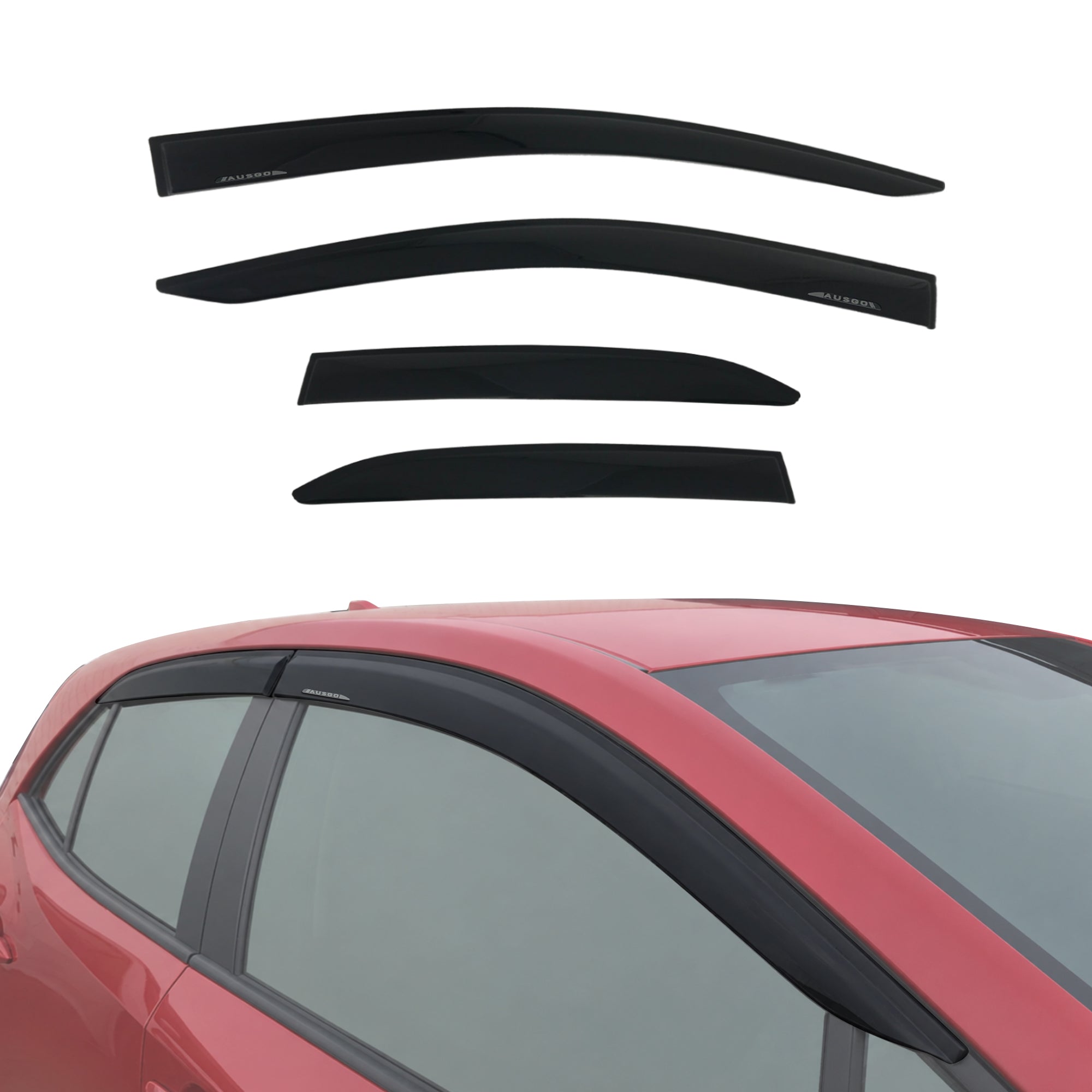 Luxury Weather Shields for Toyota Corolla Hatch 2018-Onwards