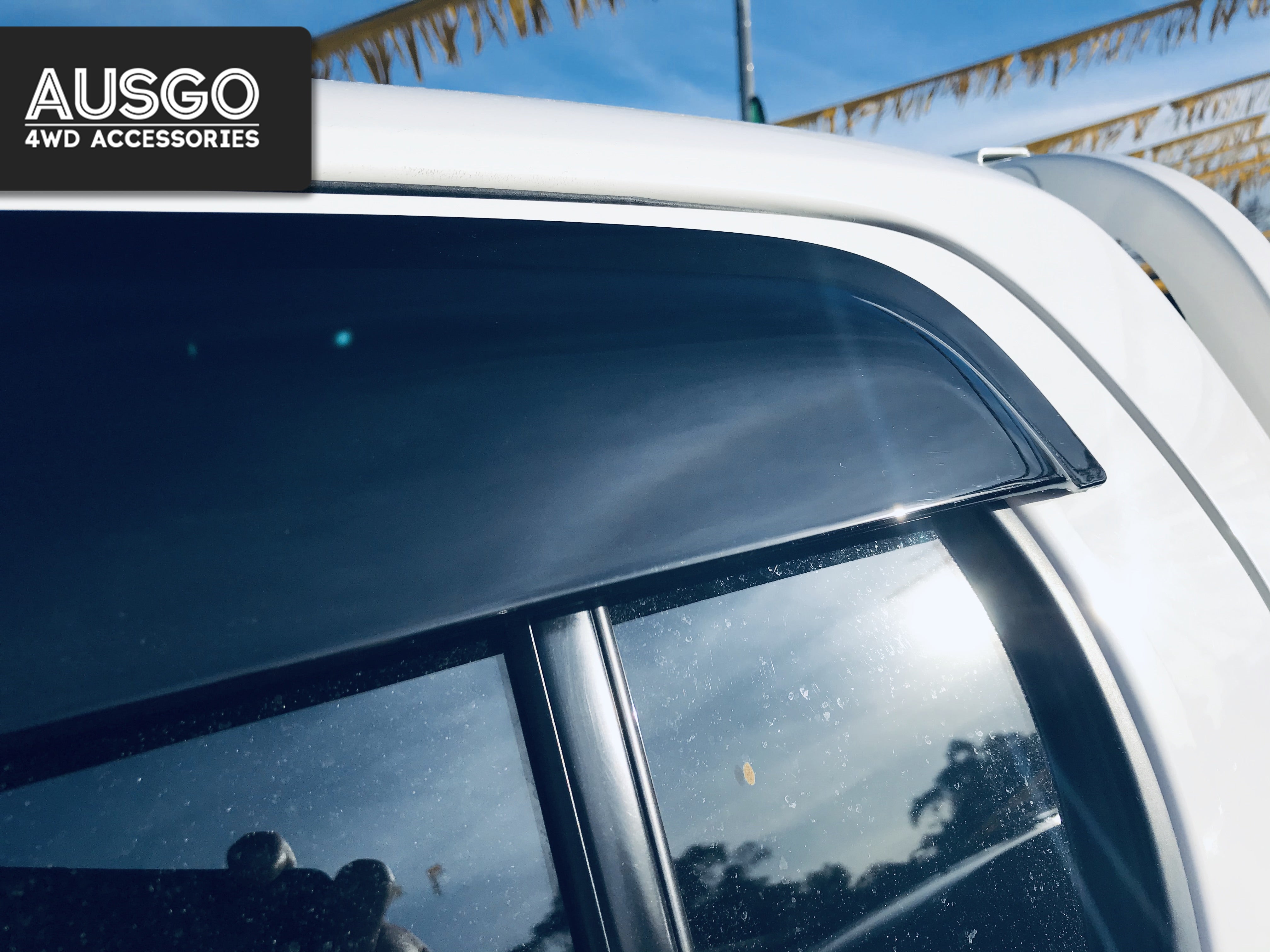 Injection Weather Shields + Bonnet Protector for Toyota Hilux Dual Cab 2015-2020