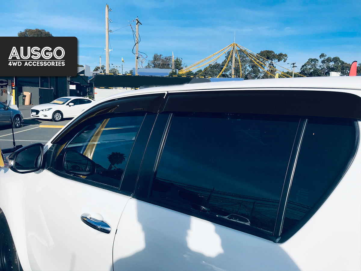 Injection Weather Shields for Toyota Hilux Dual Cab 2015-2025