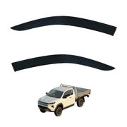 Injection Weather Shields for Toyota Hilux Extra Cab 2025-Onwards Front 2PCS