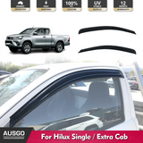 Luxury Weather Shields for Toyota Hilux Extra Cab 2005-2015