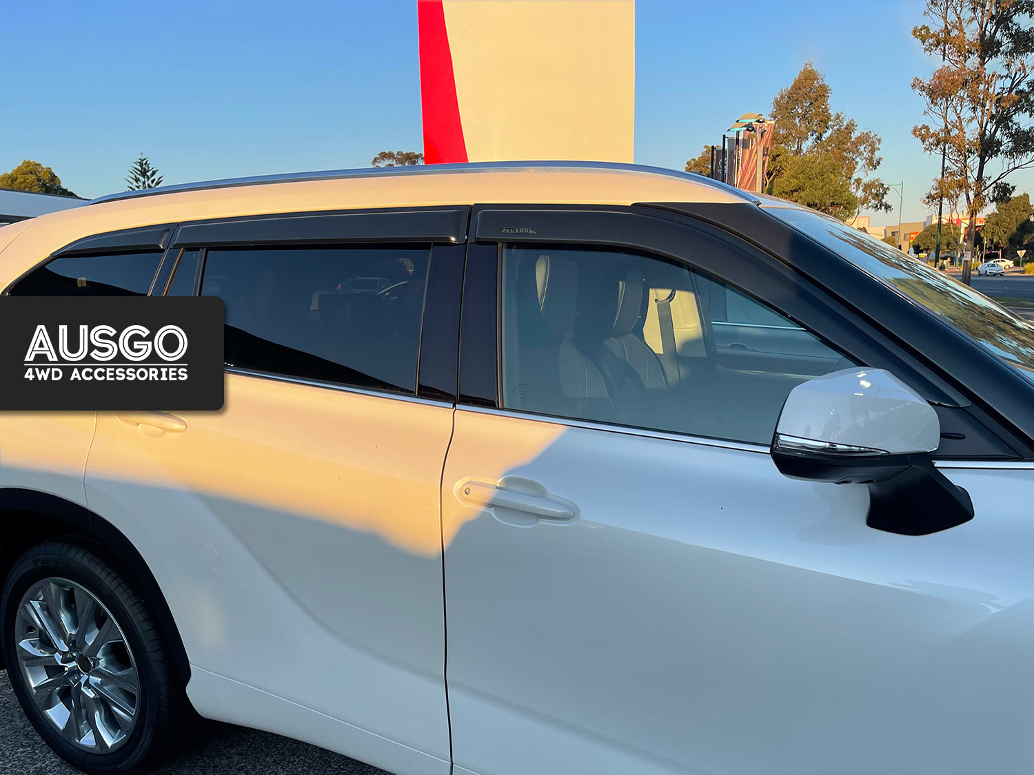 Luxury Weather Shields for Toyota Kluger 2021-Onwards