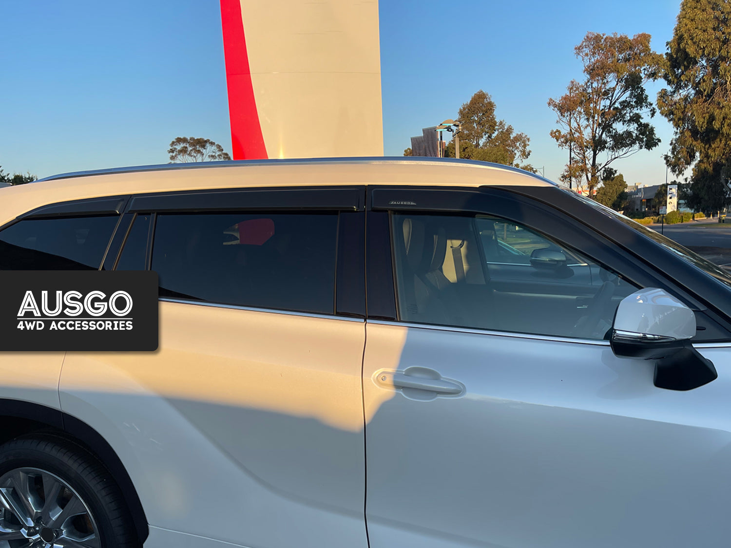 Luxury Weather Shields for Toyota Kluger 2021-Onwards