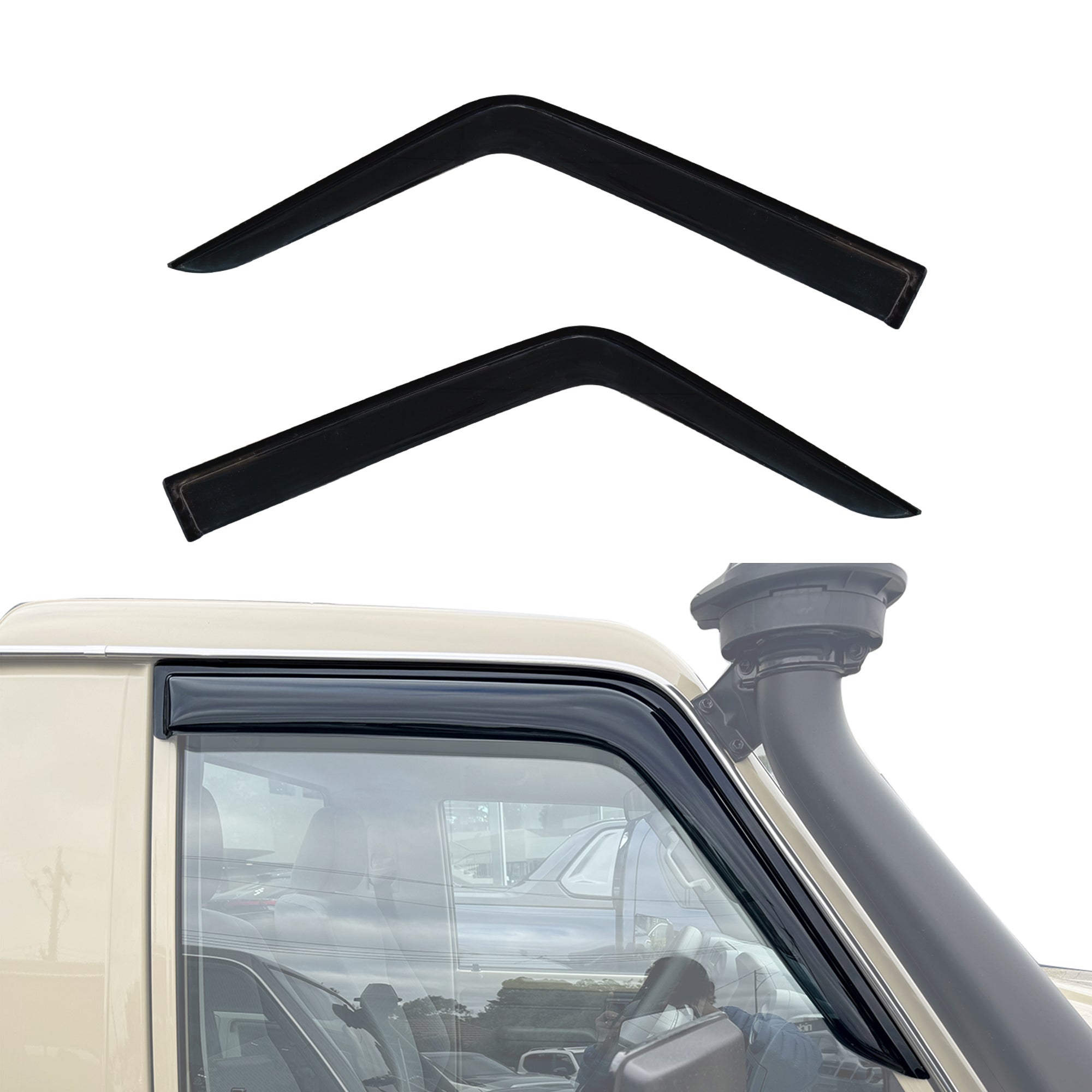 Weather Shields for Toyota Land Cruiser 70 76 78 79 Series