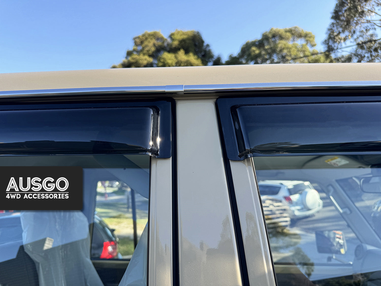 Weather Shields for Toyota Land Cruiser 70 76 79 Series 2007-Onwards