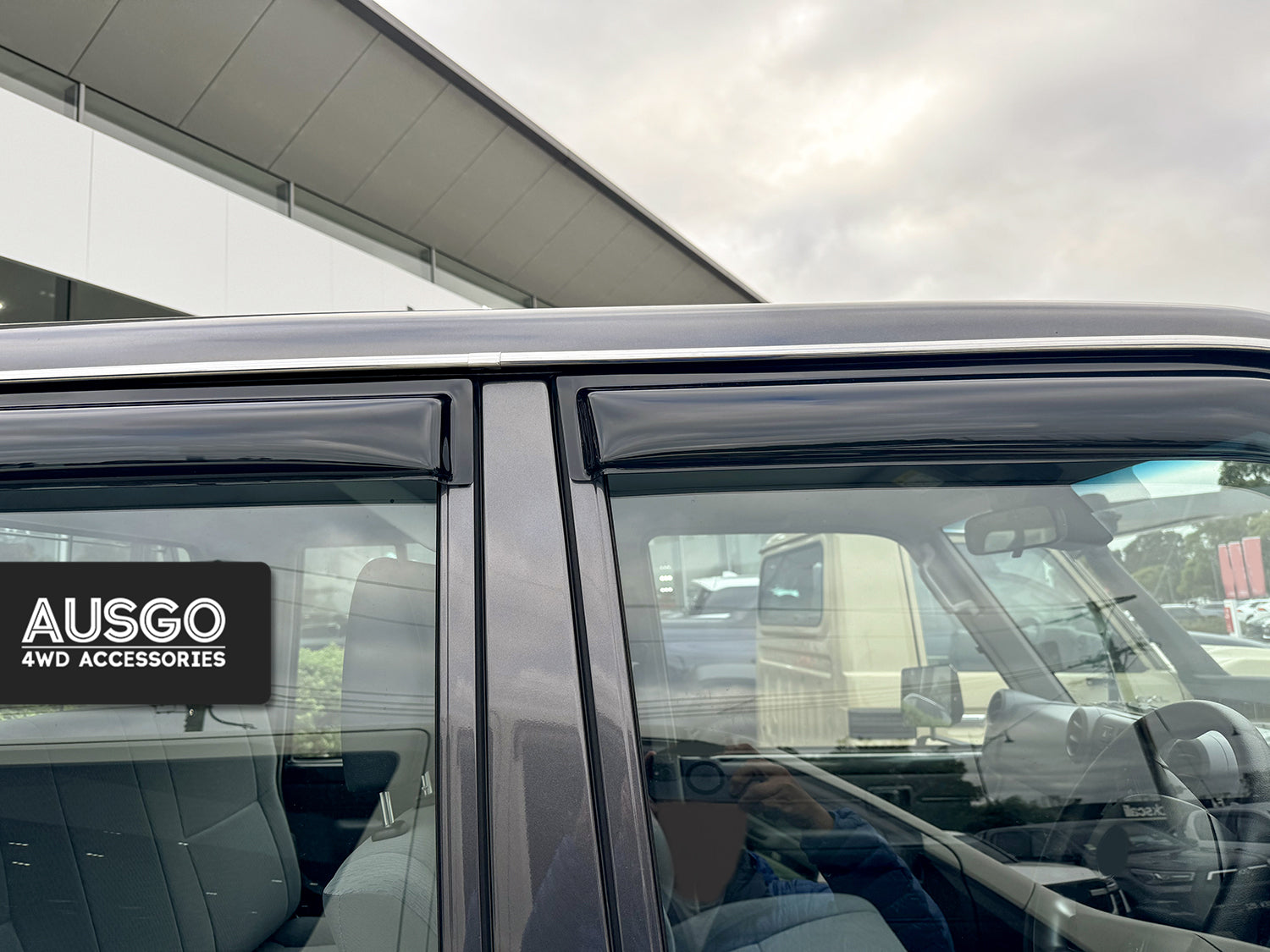 Weather Shields for Toyota Land Cruiser 79 Series