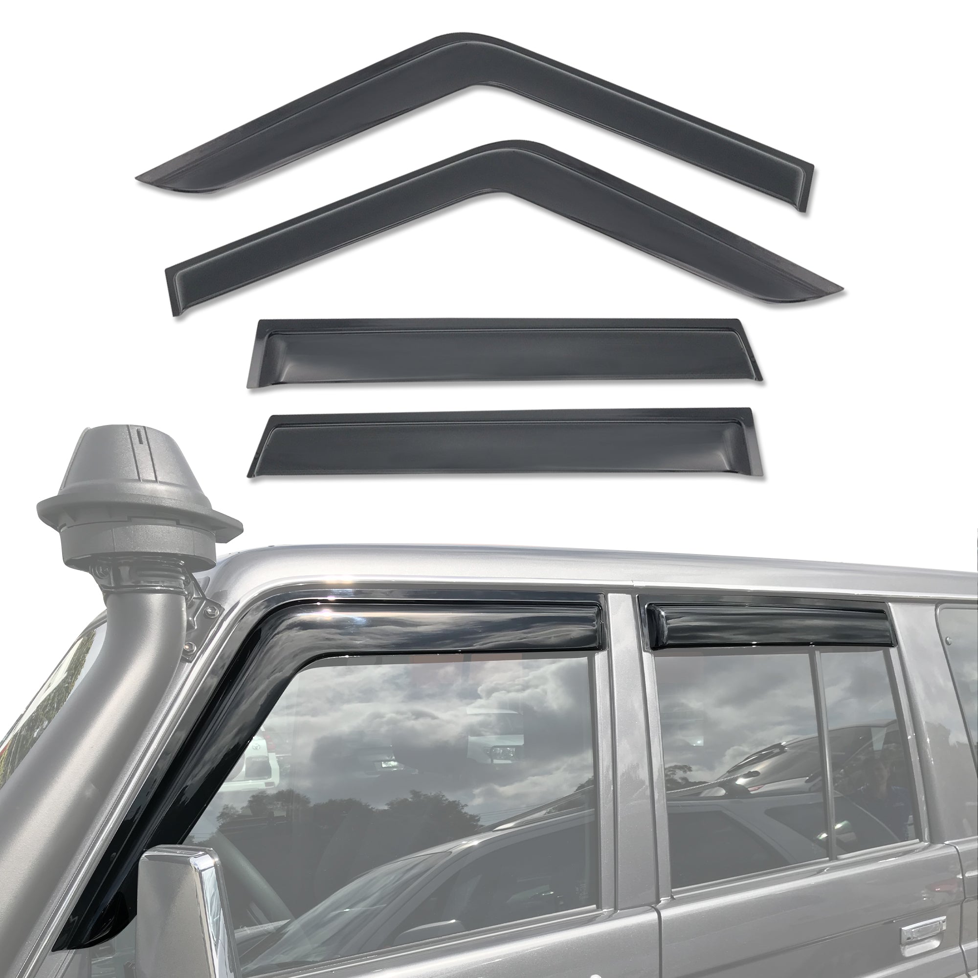 Weather Shields for Toyota Land Cruiser 79 Series