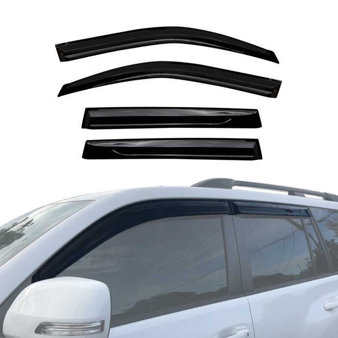 Luxury Weather Shields for Toyota Land Cruiser Prado 150 Series 2009-2