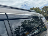 Stainless Trim Weather Shields for Toyota Land Cruiser Prado 250 J250 LC250 2024-Onwards