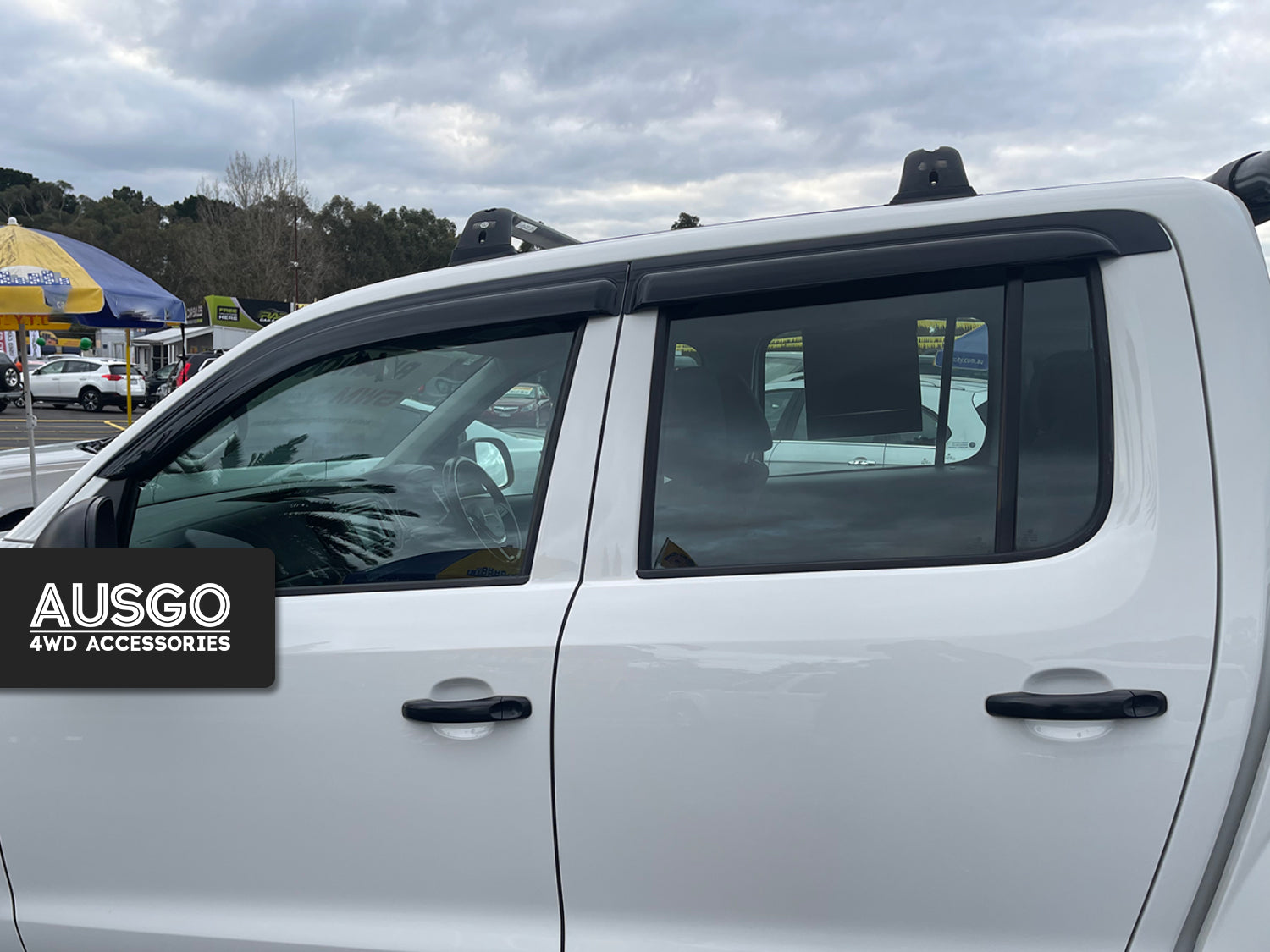 Luxury Weather Shields for Volkswagen Amarok 2H Series Dual Cab 2009-2022