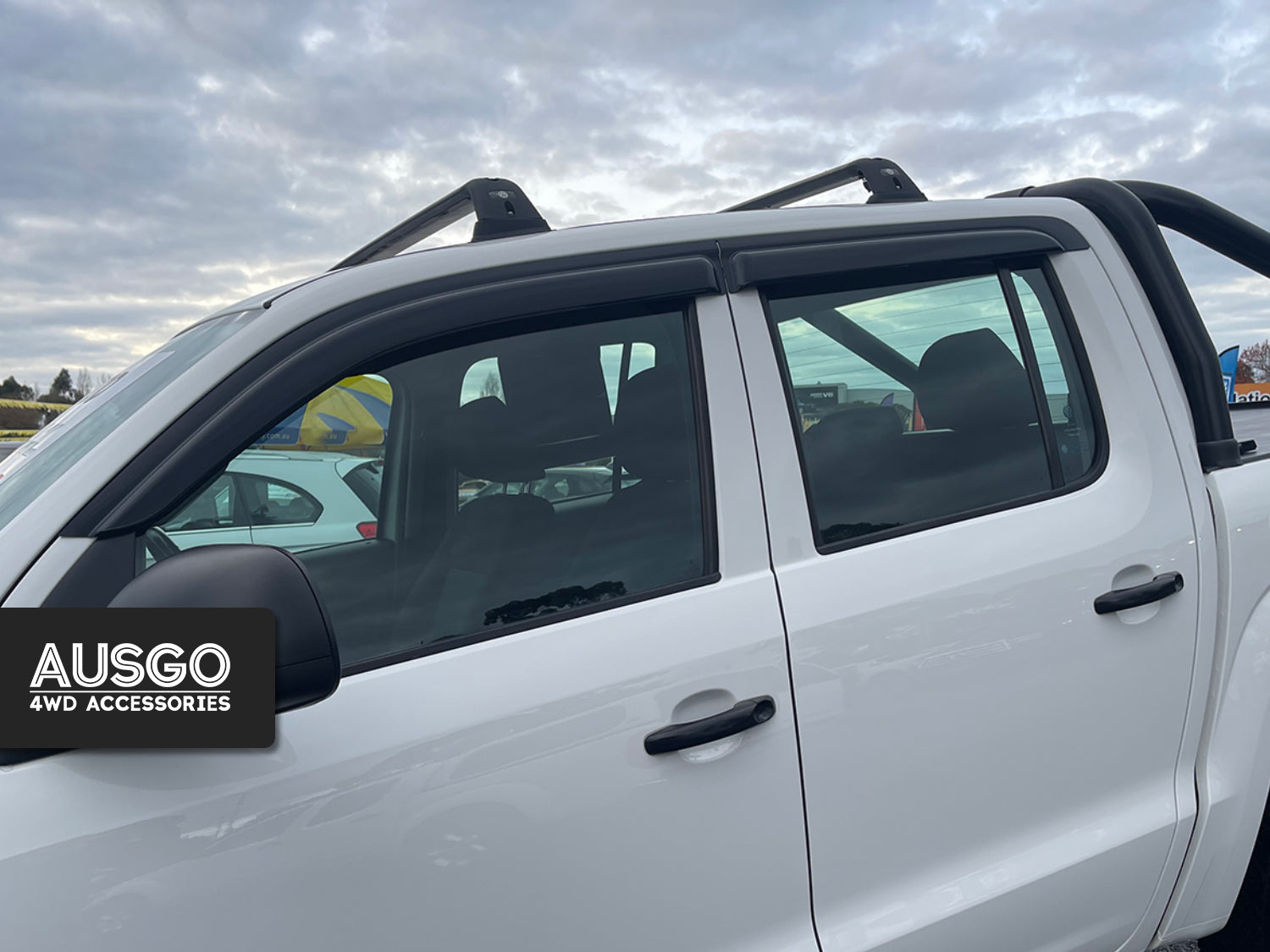 Luxury Weather Shields for Volkswagen Amarok 2H Series Dual Cab 2009-2022