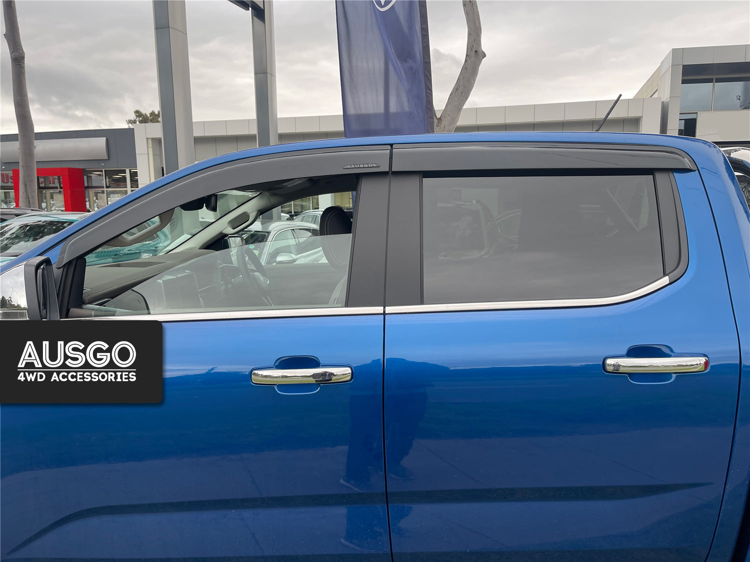 Injection Weather Shields for Volkswagen Amarok Next-Gen NF Dual Cab 2023-Onwards