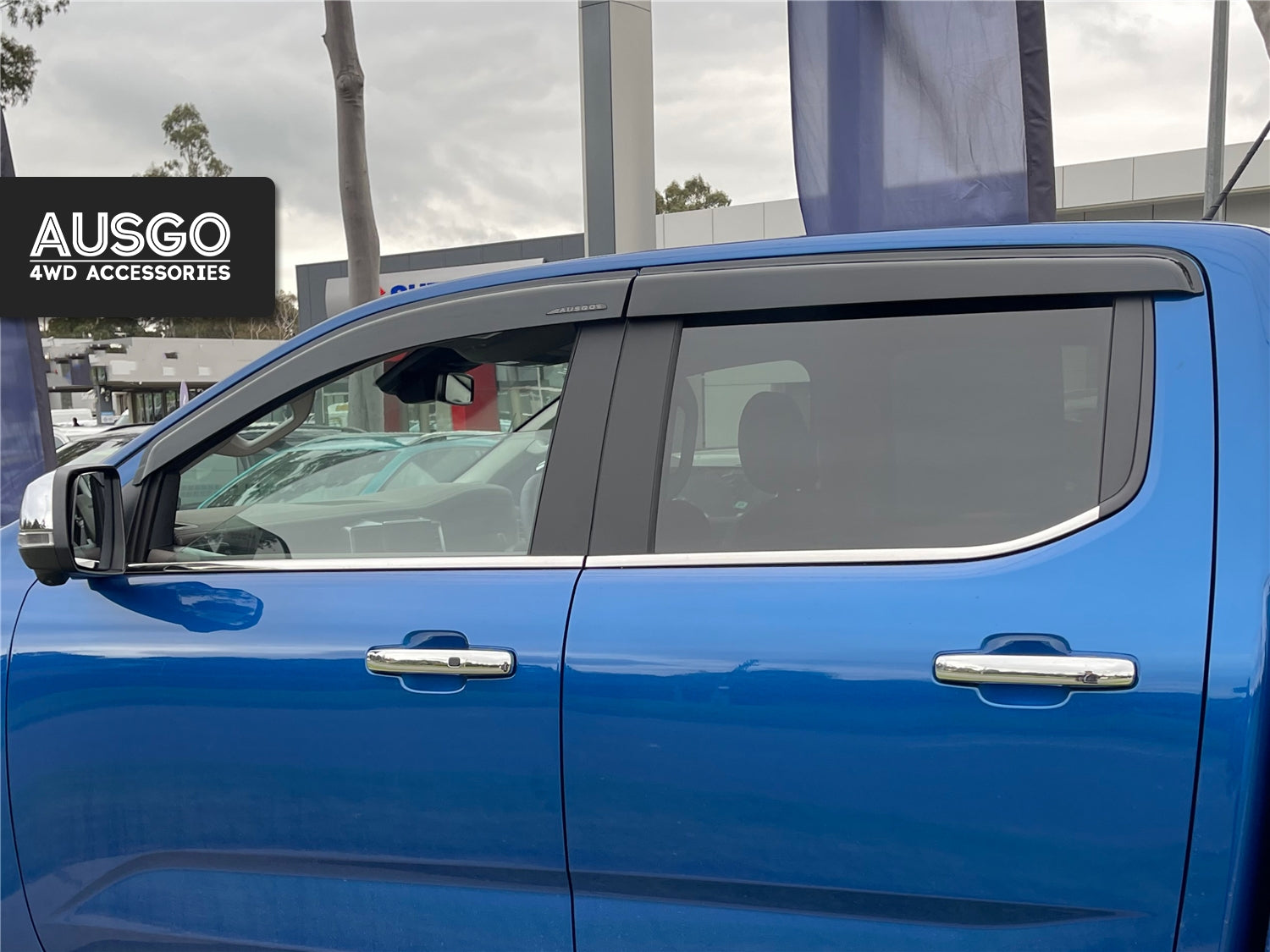 Injection Weather Shields for Volkswagen Amarok Next-Gen NF Dual Cab 2023-Onwards