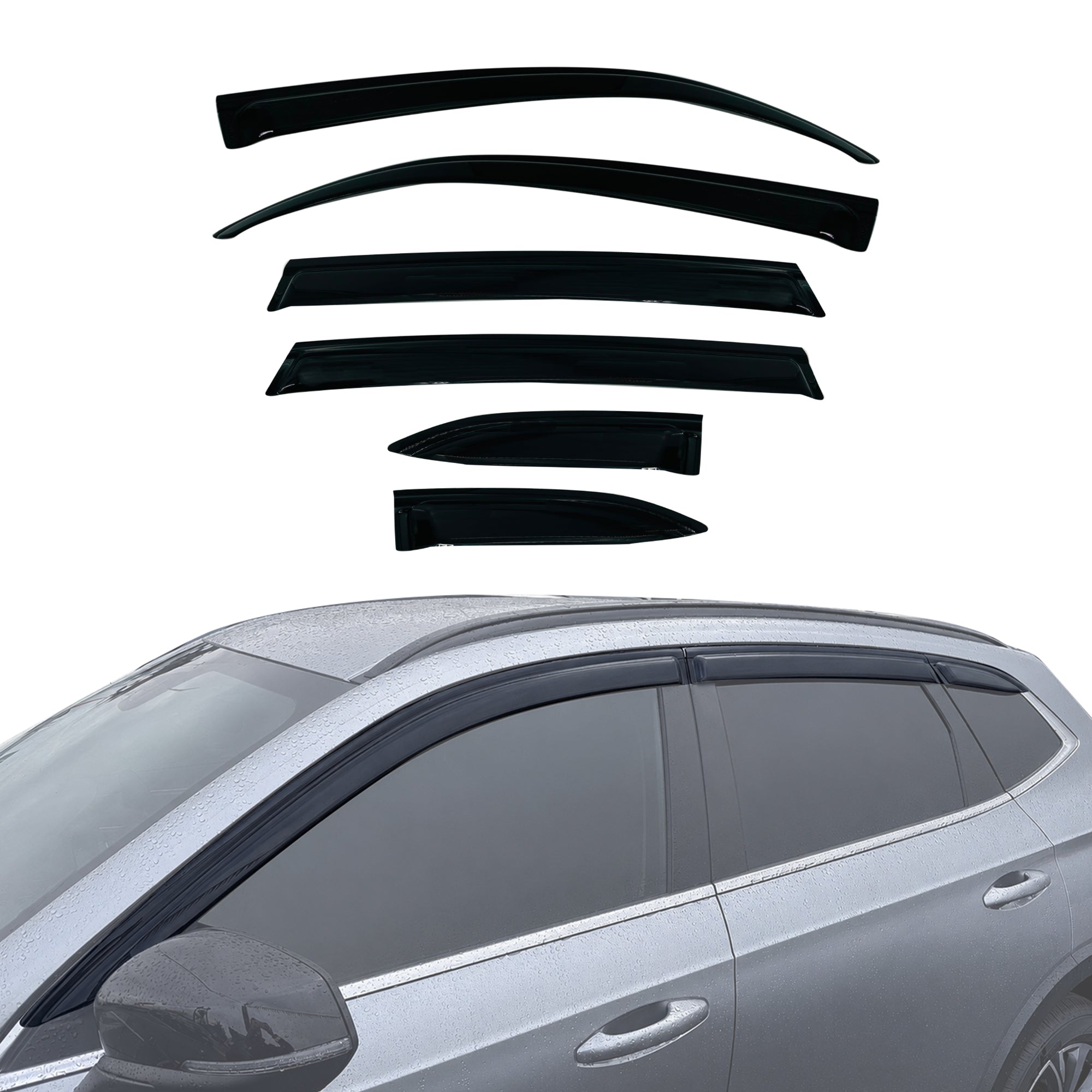 Luxury Weather Shields for Haval Jolion Petrol Lux / Premium / Ultra 2021-Onwards