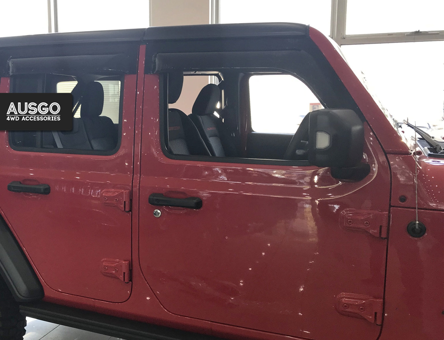 Wide Type Weather Shields for Jeep Wrangler JL Series 2018-Onwards