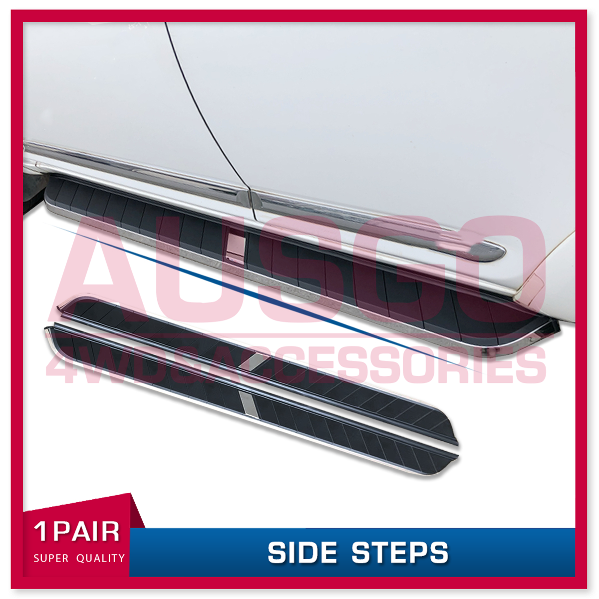 Side Steps for Toyota RAV4 2019-Onwards #M