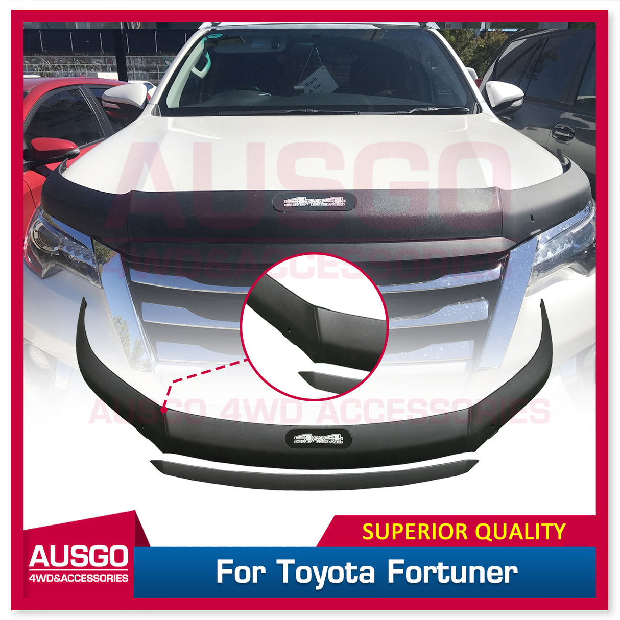 Bonnet Protector for Toyota Fortuner 2015-2020