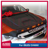 LED Light Injection Bonnet Protector for ISUZU D-MAX DMAX 2020+