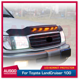 LED Light Injection Bonnet Protector for Toyota Land Cruiser 100 LandCruiser 100 LC100 1998-2007