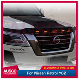 LED Light Injection Bonnet Protector  for Nissan Patrol Y62 2021+