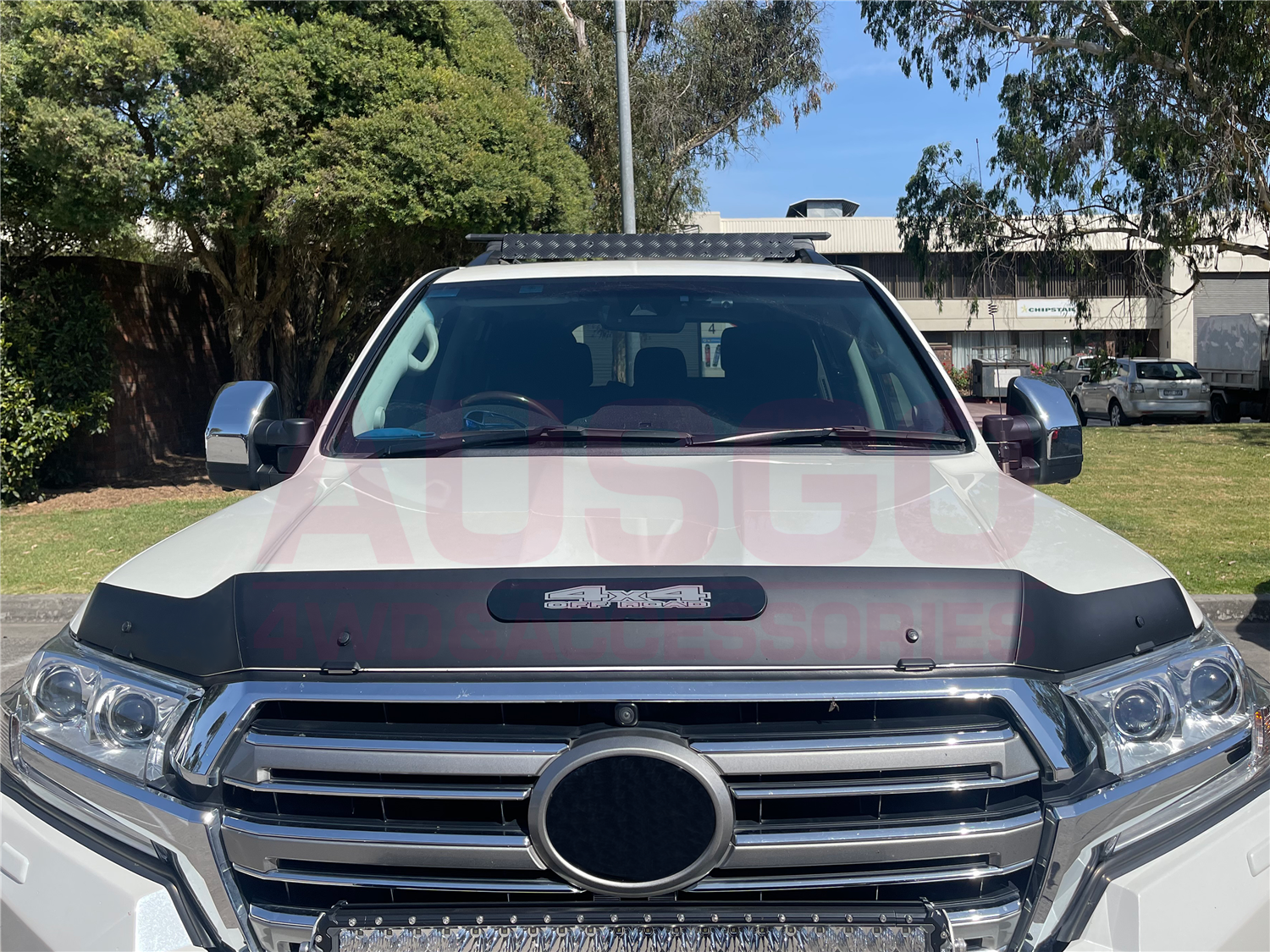 Weather Shields + Bonnet Protector for Toyota Land cruiser 200 LC200 2007-2015