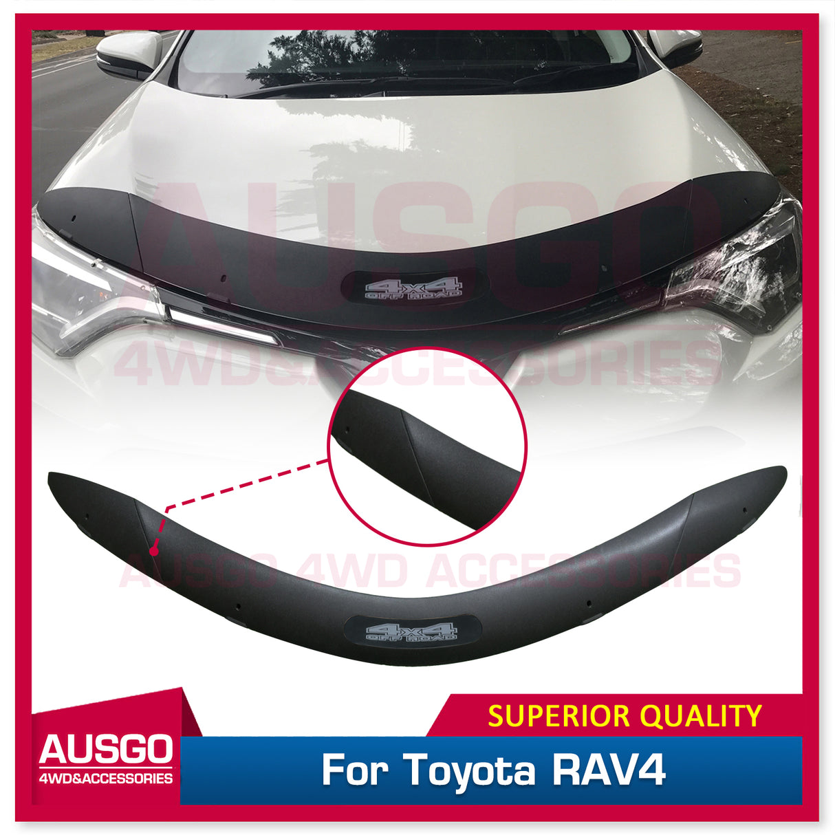 Bonnet Protector for Toyota RAV4 2013-2019