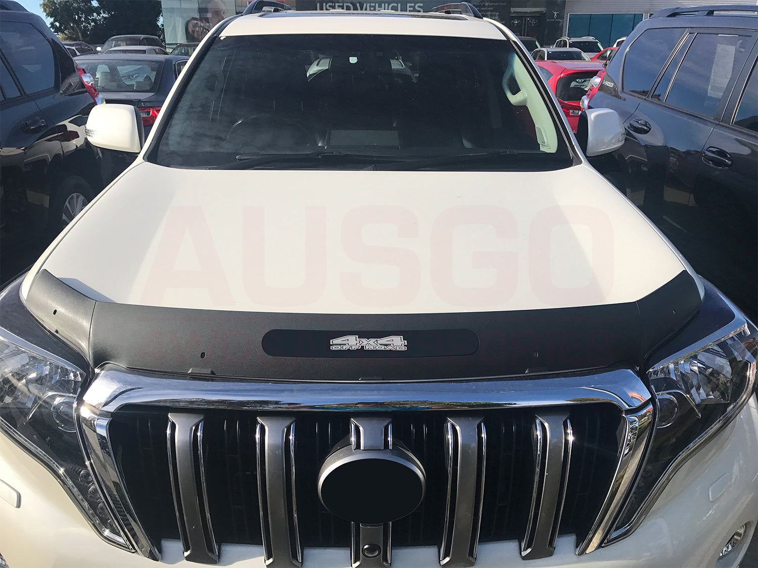 Weather Shields + Bonnet Protector for Toyota Land Cruiser Prado 150 2013-2017