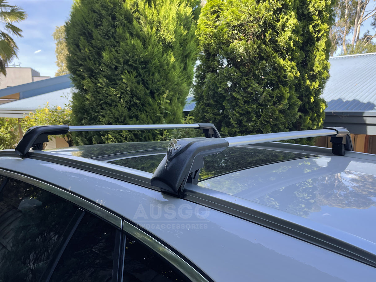 1 Pair Aluminum Cross Bar For Haval H6 B01 series 2021+ Clamp in Flush Rail Luggage Carrier Roof Rack