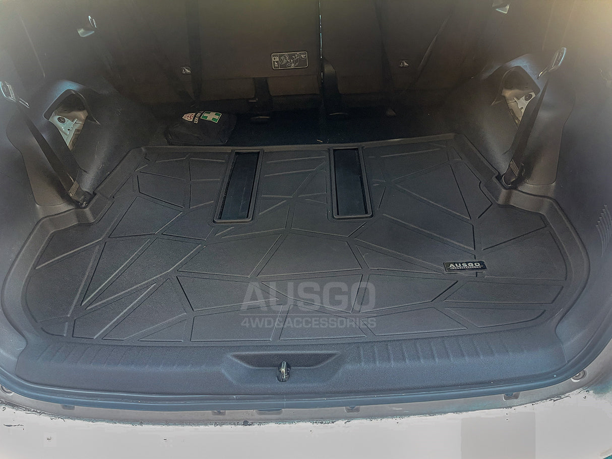 Boot Liner for Toyota Fortuner 2015-Onwards with Inner Rear Step Panel Covered