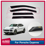 Luxury Weather Shields for Porsche Cayenne 2010-Onwards