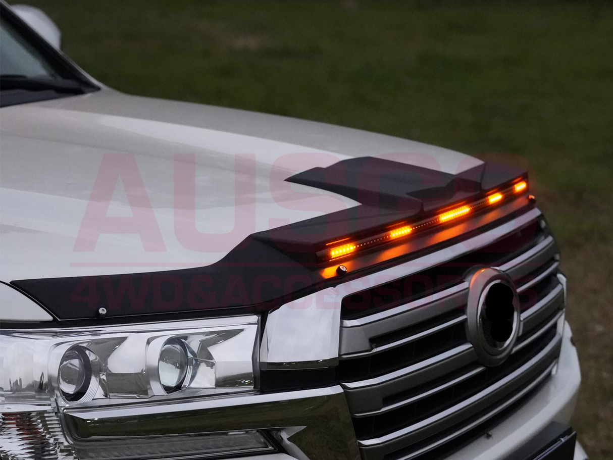 LED Light  Injection Bonnet Protector for Toyota Land Cruiser 200 LandCruiser 200 LC200 2007-2021