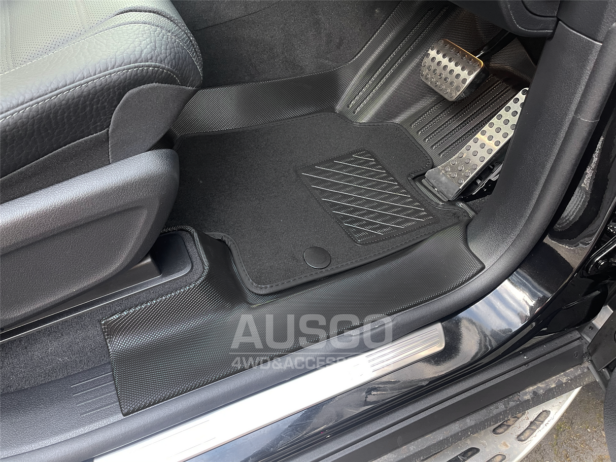 Double-Layer Car Floor Mats for Mercedes-Benz GLS-Class GLS Class X167 2019-Onwards