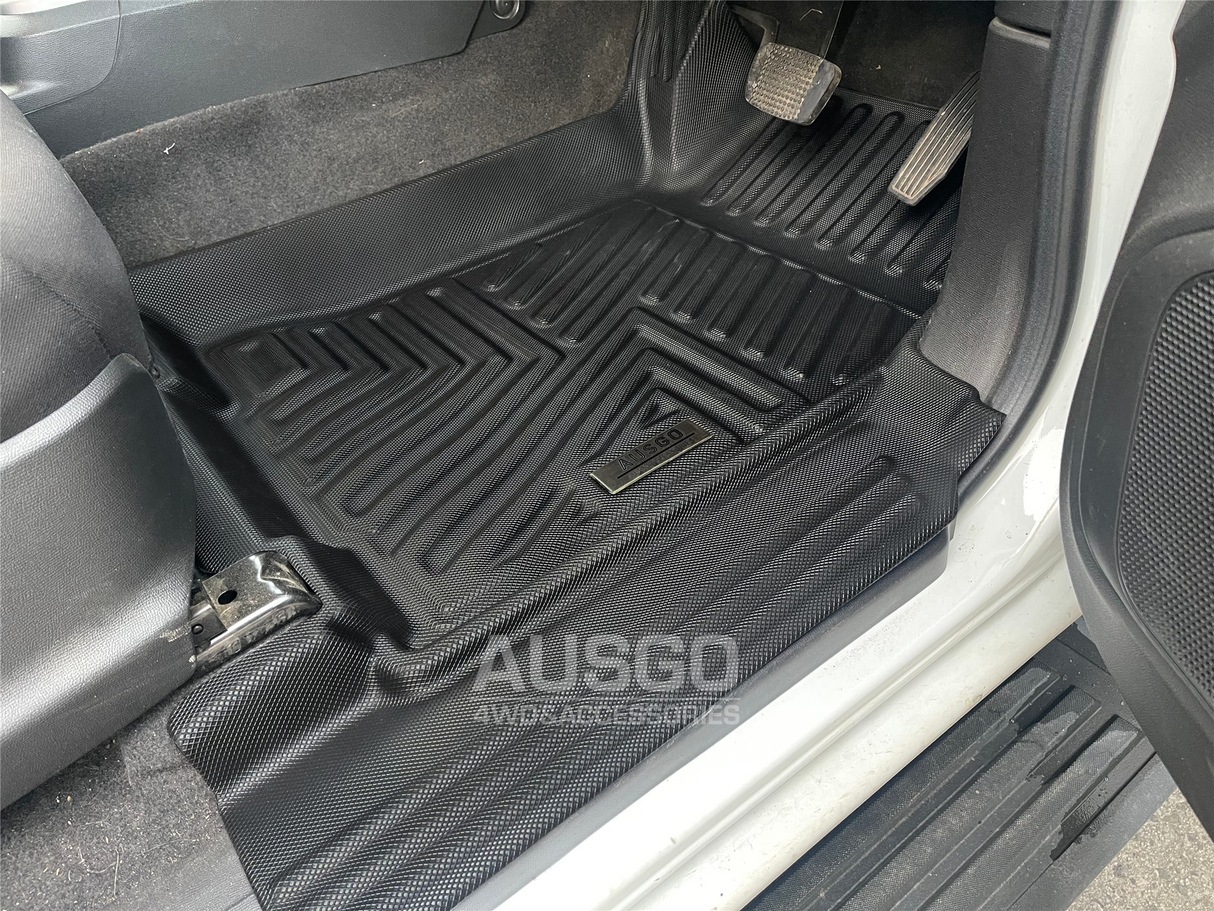 5D Moulded Car Floor Mats for ISUZU D-MAX DMAX Single / Extra Cab 2012-2020