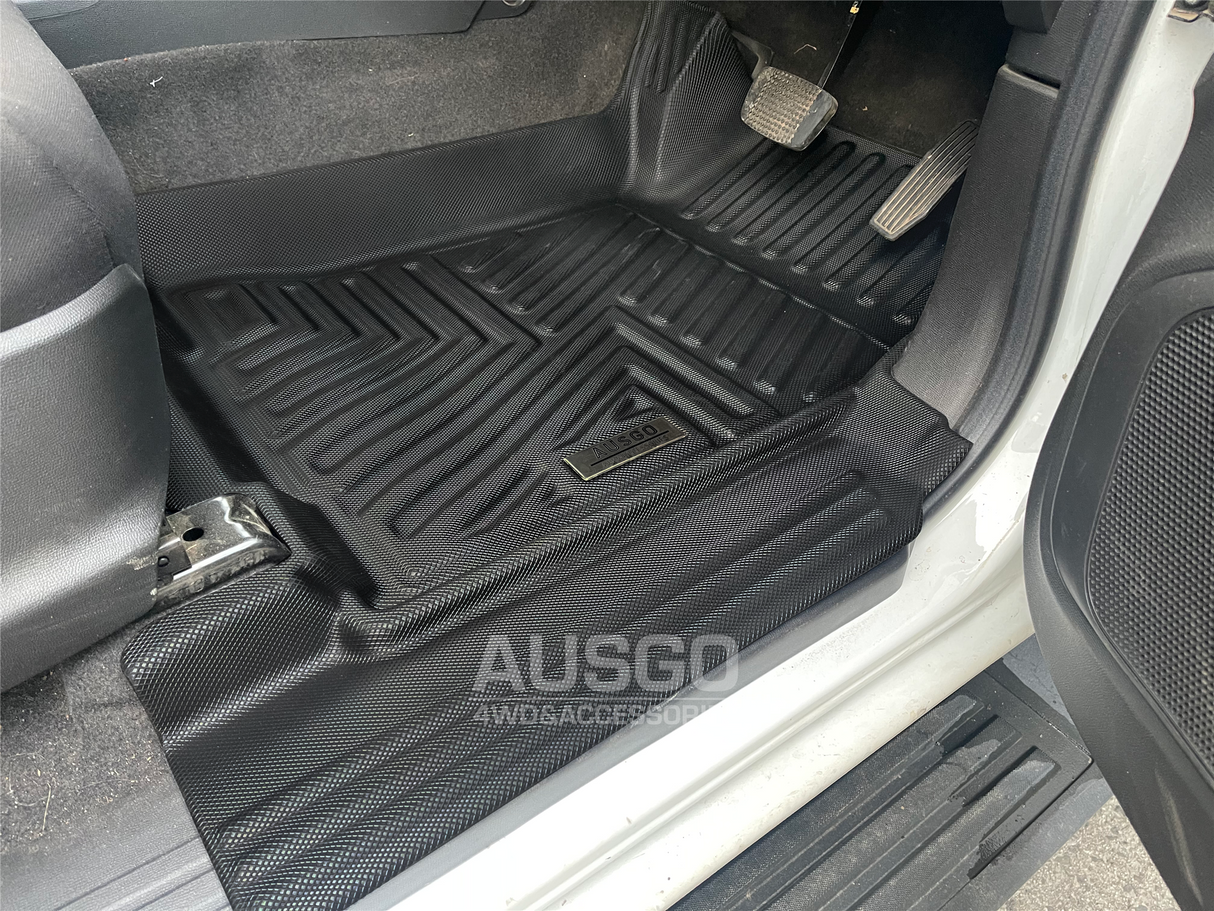 5D Moulded Car Floor Mats for ISUZU D-MAX DMAX Single / Extra Cab 2012-2020