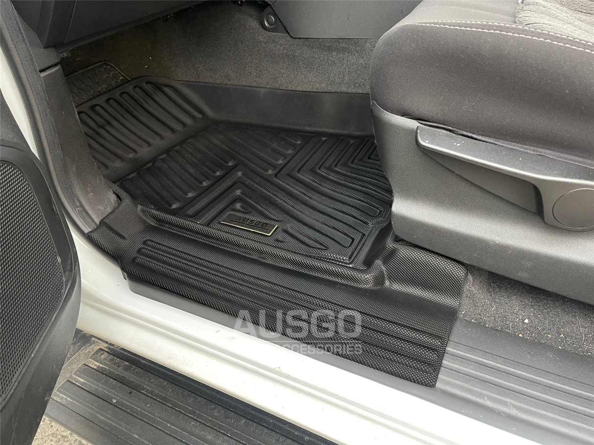 5D Moulded Car Floor Mats for ISUZU D-MAX DMAX Single / Extra Cab 2012-2020