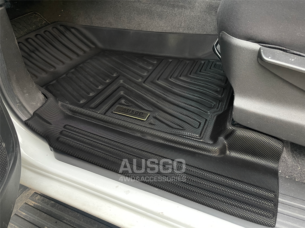 5D Moulded Car Floor Mats for ISUZU D-MAX DMAX Single / Extra Cab 2012-2020