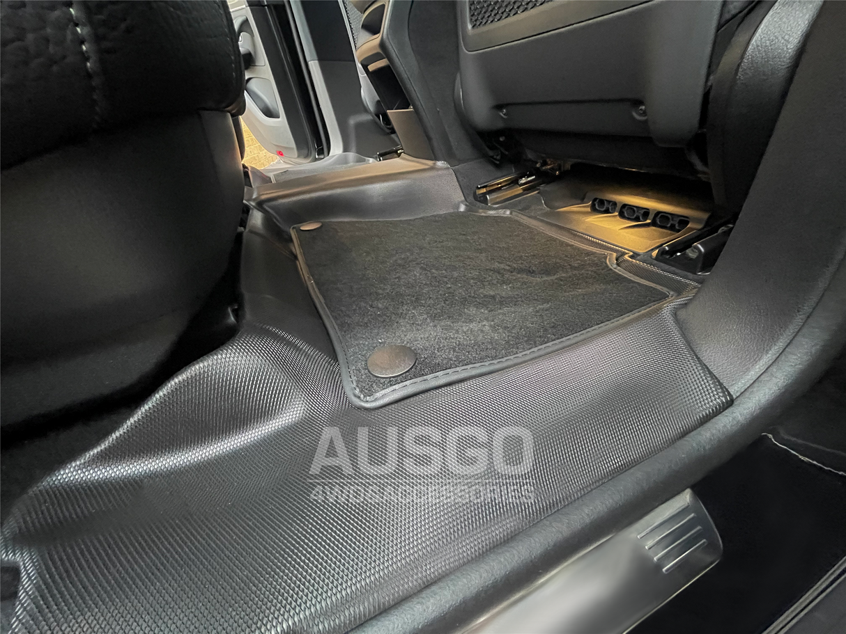 Double-Layer Car Floor Mats for Mercedes-Benz GLE Class V167 2019-Onwards