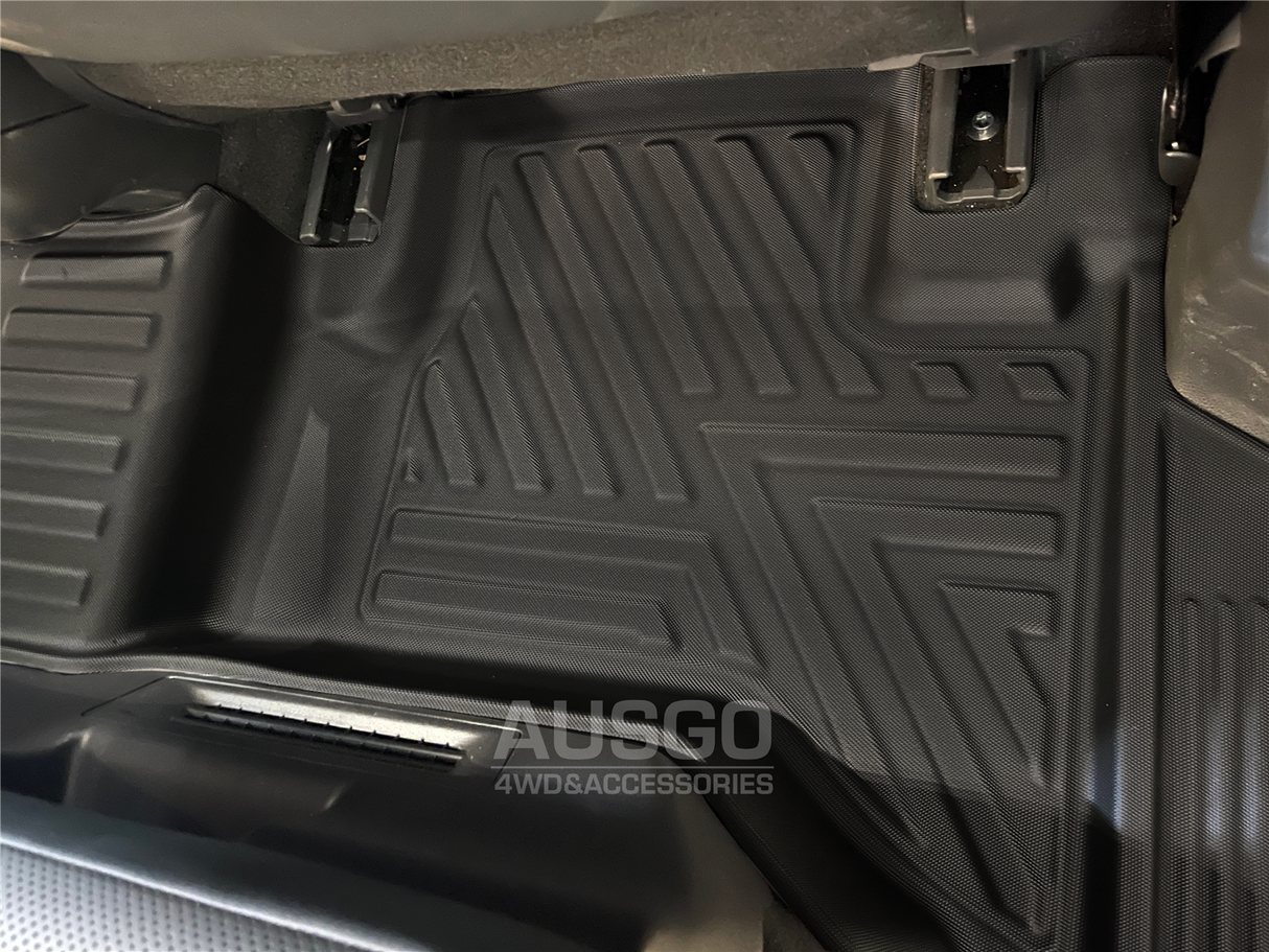 5D TPE Door Sill Covered Car Floor Mats for Toyota LandCruiser 300 Land Cruiser 300 LC300 2021-Onwards