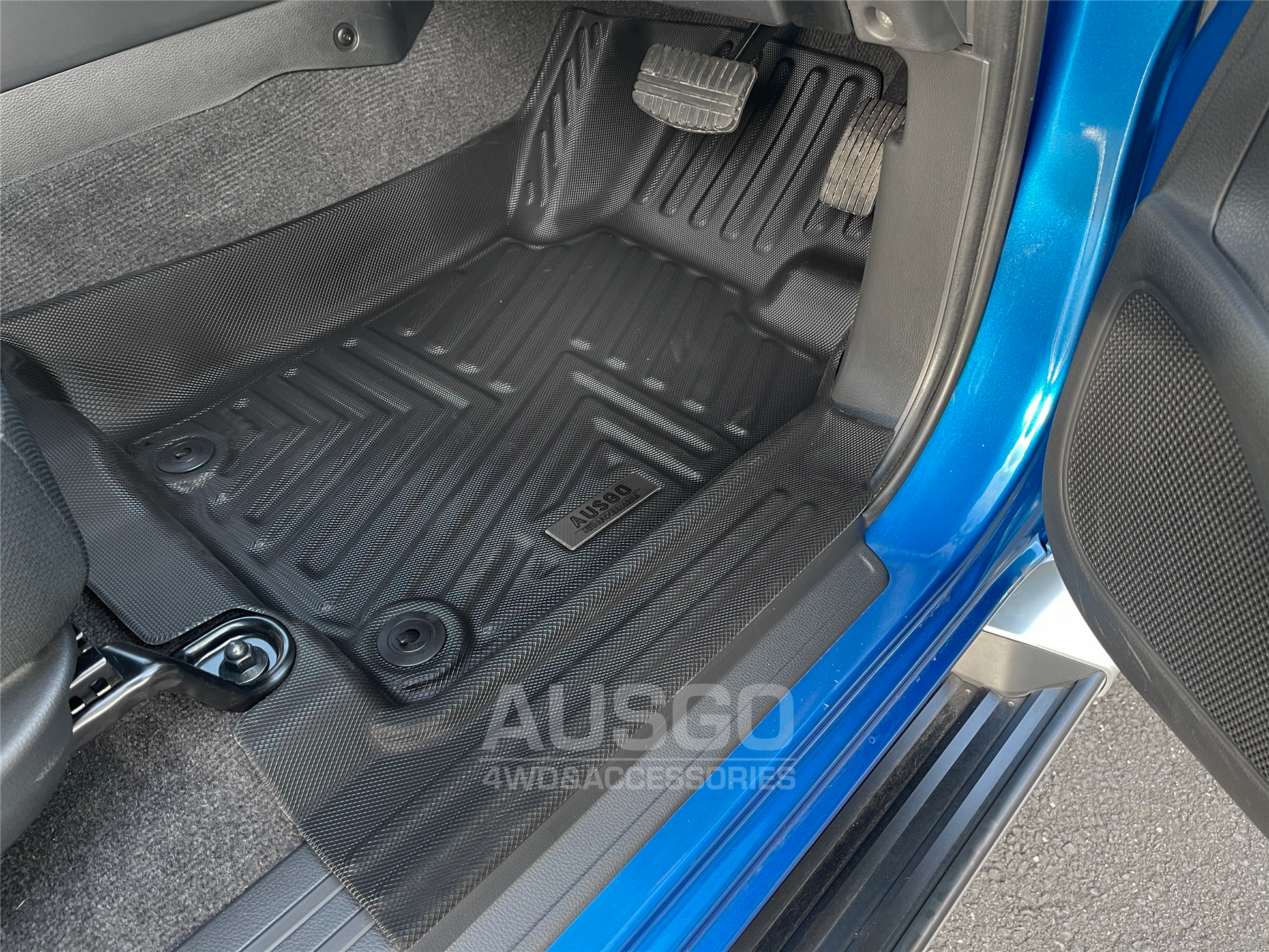 5D Car Floor Mats for Mitsubishi Triton MQ MR Series Single / Extra Cab 2015-2024