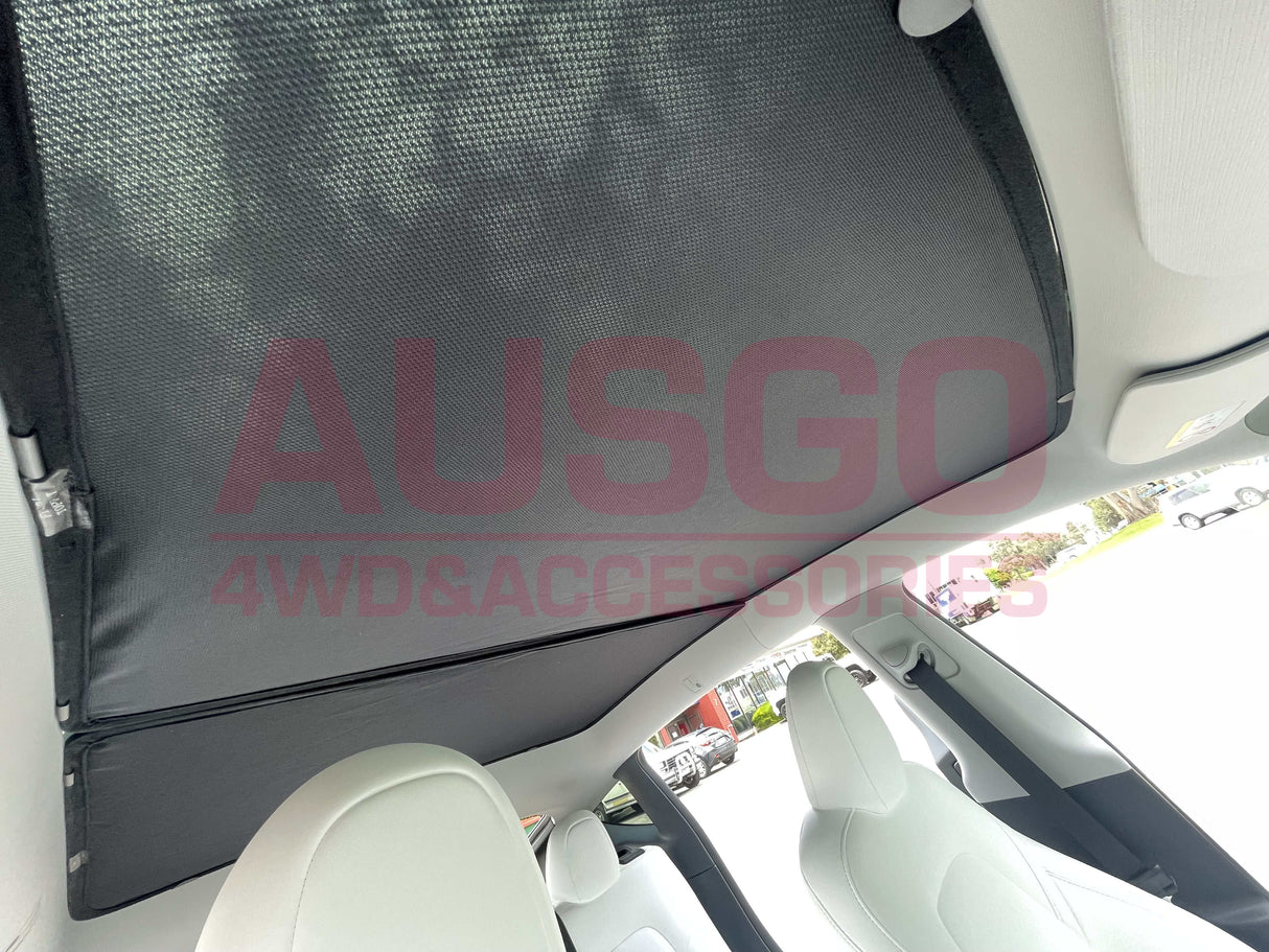 Magnetic Glass Roof Sunshade for Tesla Model Y 2022-Onwards