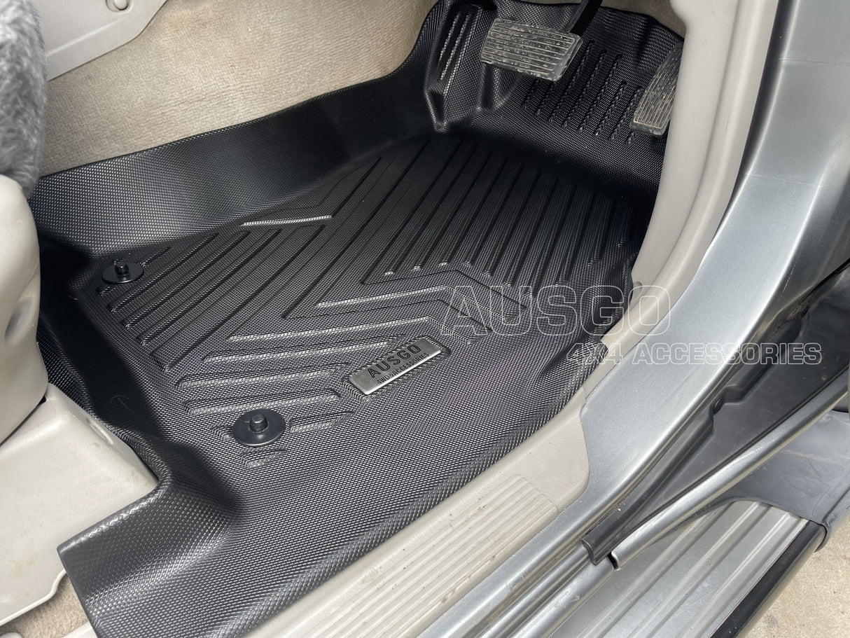 Double-Layer Car Floor Mats for Nissan Patrol GU Y61 1997-2015