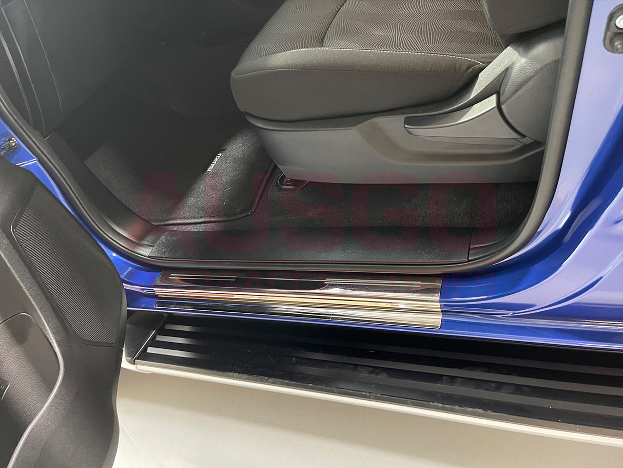 Stainless Door Sill Protector for ISUZU DMAX D-MAX Dual Cab 2020-Onwards