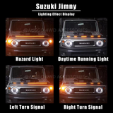 Bonnet Protector with LED Light for Suzuki Jimny 2018-Onwards