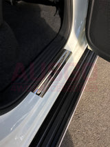 Stainless Door Sill Protector for Nissan Navara NP300 D23 Dual Cab 2015-Onwards