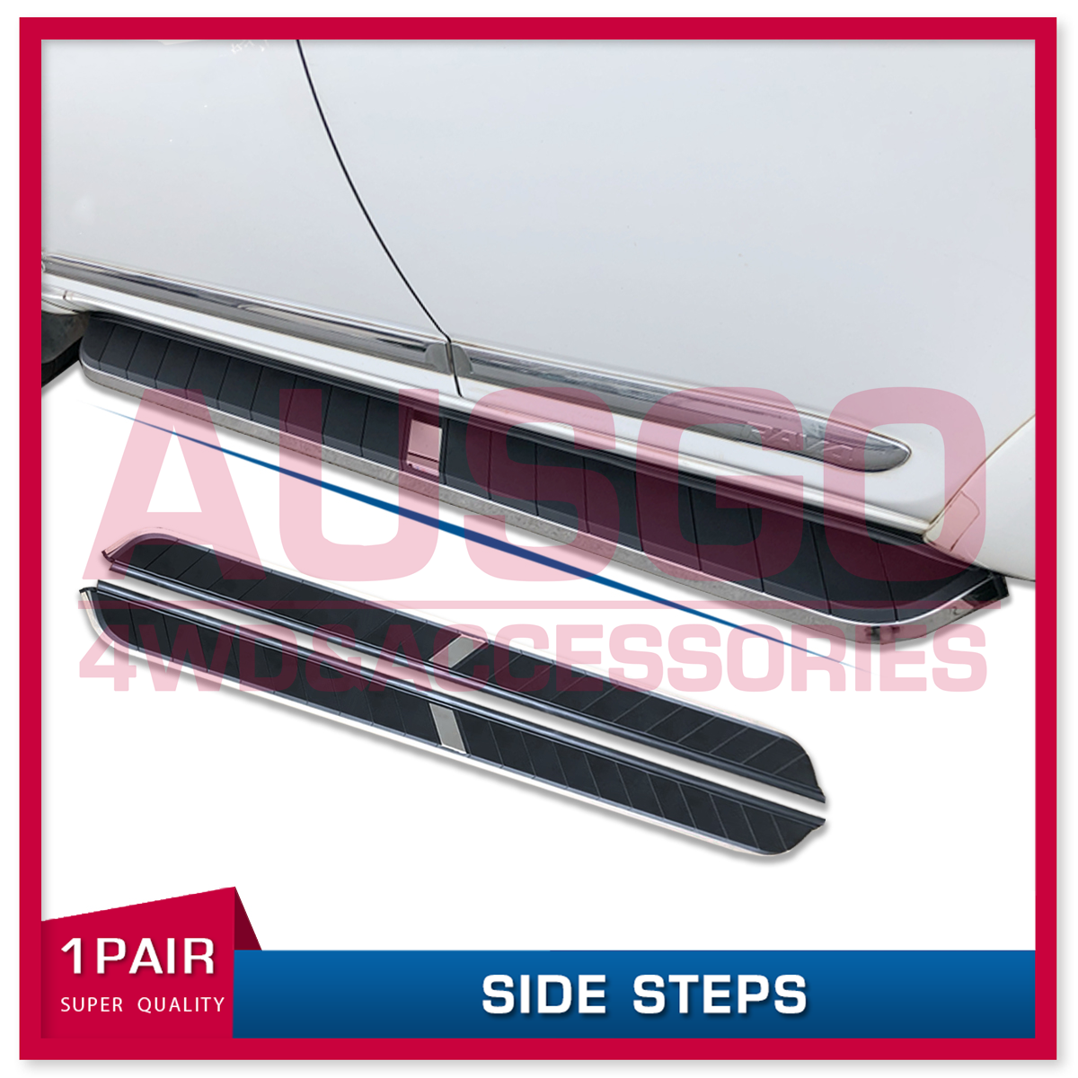 Aluminum Side Steps For Nissan XTrail X-Trail T32 2014-2022 Side Step Running Board #MC