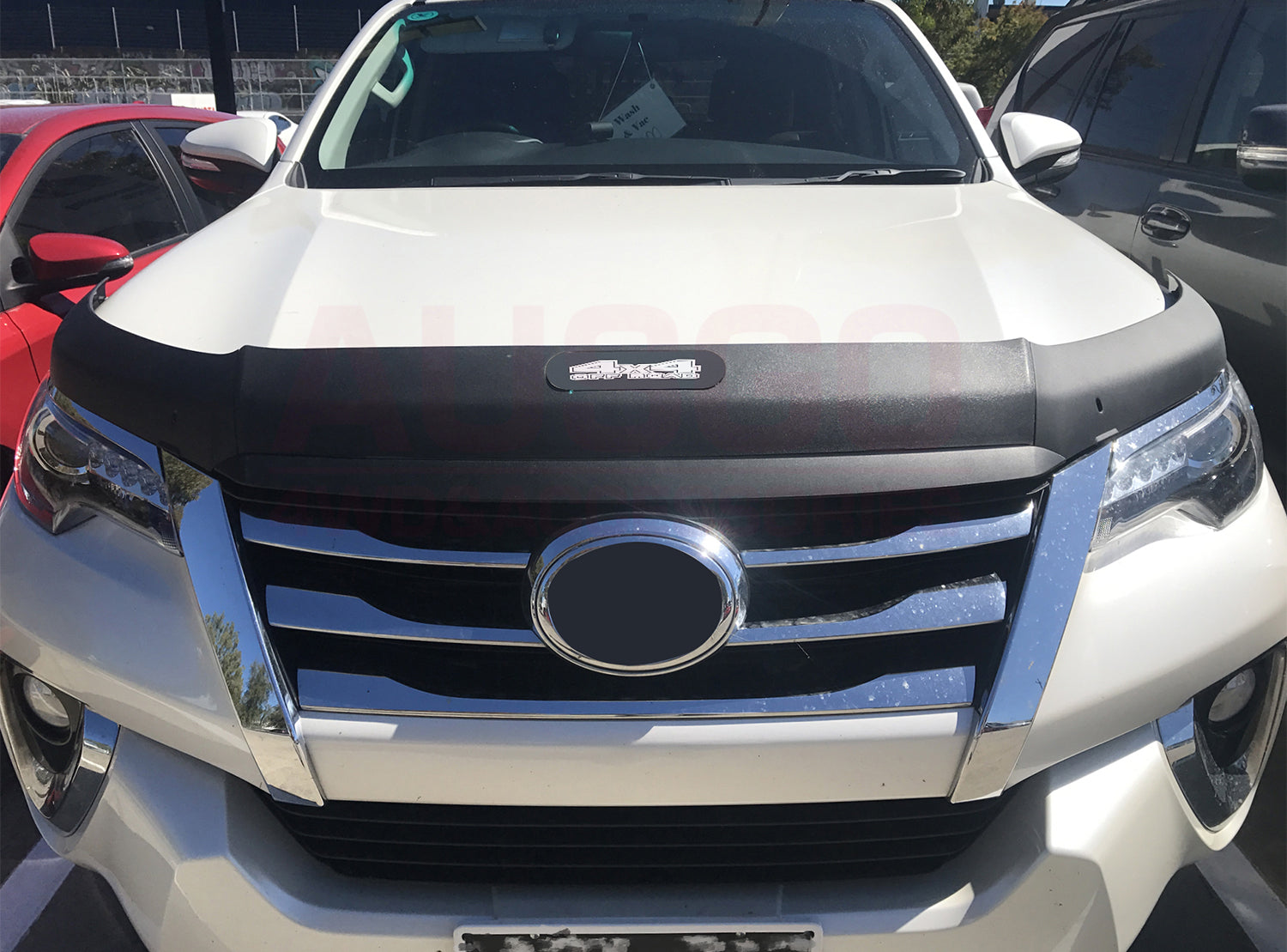 Weather Shields + Bonnet Protector for Toyota Fortuner 2015-2020