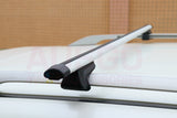 1 Pair Aluminum Cross Bar for Mercedes Benz GLE-Class GLE CLASS GLE400 with raised rail Luggage Carrier Roof Rack